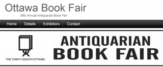 2019 Ottawa Antiquarian Book Fair